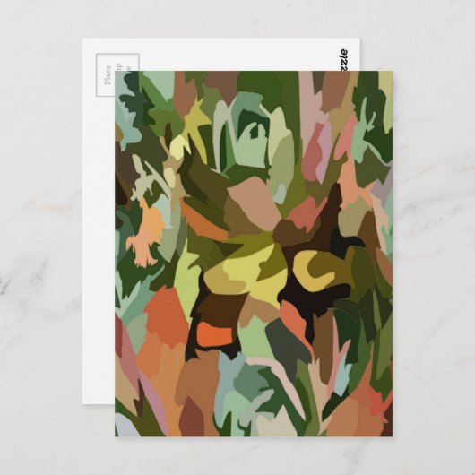 Oerwoud Scrabble Briefkaart (Voorkant / Achterkant)