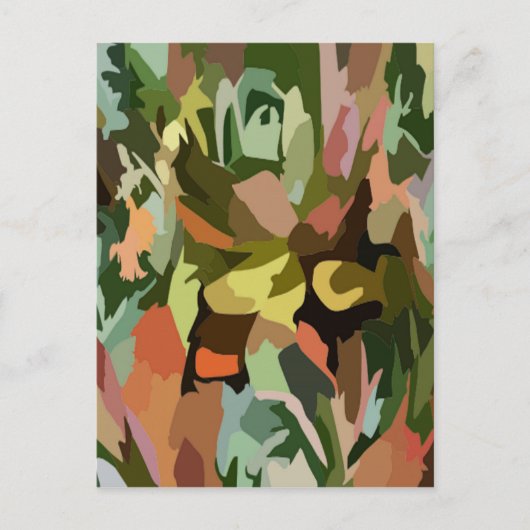 Oerwoud Scrabble Briefkaart (Voorkant)