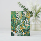 Oerwoud Serenade Feestdagenkaart (Staand voorkant)