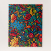 Oerwoud Serenade in een Zee van Bloesems Legpuzzel (Verticaal)