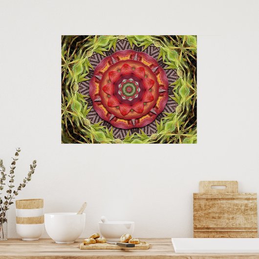 Oerwoud Shield Poster (Keuken)