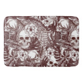 Oerwoud Skulls Bath Mat (Voorkant)