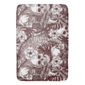 Oerwoud Skulls Bath Mat (Voorkant Verticaal)