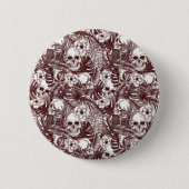 Oerwoud Skulls Button (Voorkant)