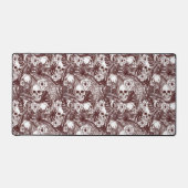 Oerwoud Skulls Desk Mat (Voorkant)