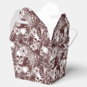 Oerwoud Skulls Favor Box Bedankdoosjes (Geopend)