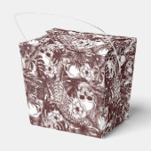 Oerwoud Skulls Favor Box Bedankdoosjes (Achterkant)