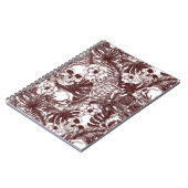 Oerwoud Skulls Foto Notitieboek (Linkerzijde)