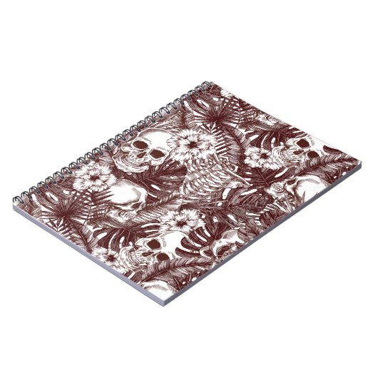 Oerwoud Skulls Foto Notitieboek (Linkerzijde)