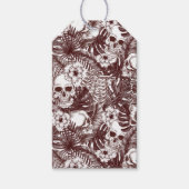 Oerwoud Skulls Gift Labels Cadeaulabel (Voorkant)