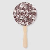 Oerwoud Skulls Hand Fans Handwaaier (Voorkant)