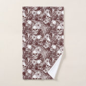 Oerwoud Skulls-handdoekset Bad Handdoek (Handdoek)
