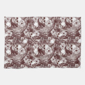 Oerwoud Skulls Kitchen Towel Theedoek (Horizontaal)
