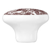 Oerwoud Skulls Knob Keramische Knop (Zijkant)