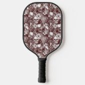 Oerwoud Skulls Pickleball Racket (Achterkant)