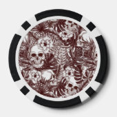 Oerwoud Skulls Poker Chips (Achterkant)