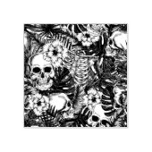 Oerwoud Skulls Stamp Rubberstempel (Afrduk)