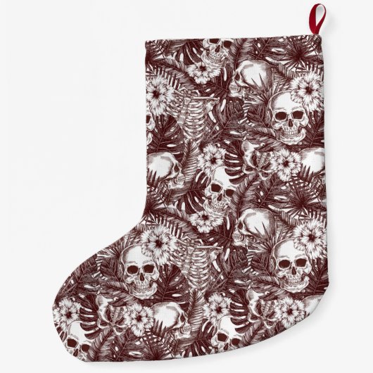 Oerwoud Skulls Stocking Grote Kerstsok (Achterkant)