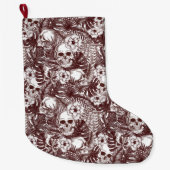 Oerwoud Skulls Stocking Grote Kerstsok (Voorkant)