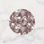 Oerwoud Skulls Table Confetti (Kleine voorkant)