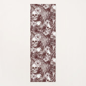 Oerwoud Skulls Yoga Mat (Voorkant)