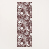 Oerwoud Skulls Yoga Mat (Achterkant)