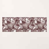 Oerwoud Skulls Yoga Mat (Voorkant (horizontaal))