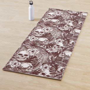 Oerwoud Skulls Yoga Mat