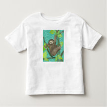 Oerwoud Sloth T-Shirt