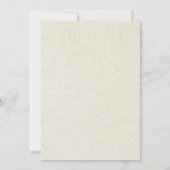 Oerwoud Snake Verjaardagsuitnodiging Kaart (Achterkant)