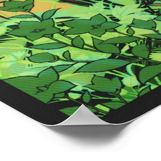 Oerwoud spreekt poster (Hoek)