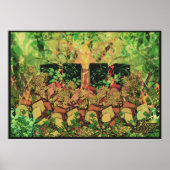 Oerwoud spreekt poster (Voorkant)