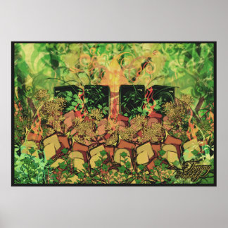 Oerwoud spreekt poster