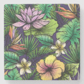 Oerwoud Stenen Onderzetter (Voorkant)