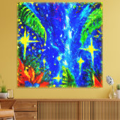 Oerwoud sterft schilderen. Bestel nu Canvas Afdruk (Insitu (Woonkamer))