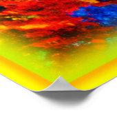 Oerwoud sterft schilderen. Bestel nu Poster (Hoek)