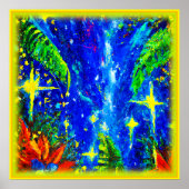 Oerwoud sterft schilderen. Bestel nu Poster (Voorkant)