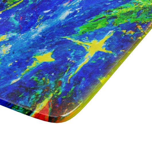 Oerwoud sterft schilderen. Bestel nu Snijplank (Hoek)