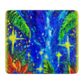 Oerwoud sterft schilderen. Bestel nu Snijplank (Voorkant)