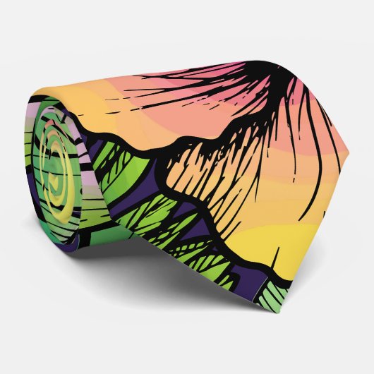 Oerwoud Stropdas (Opgerold)