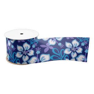 OERWOUD SURF (BLUE COMBO) SATIN RIBBON SATIJNEN LINT
