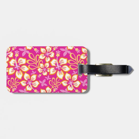 OERWOUD SURF (HOT PINK COMBO) BAGAGELABEL (Achterkant horizontaal)