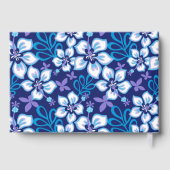 OERWOUD SURVEN PATROON IN BLAUW COMBO GASTENBOEK (Achterkant)