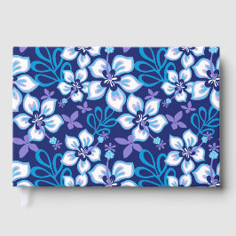 OERWOUD SURVEN PATROON IN BLAUW COMBO GASTENBOEK