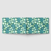 OERWOUD SURVEN PATROON IN BLAUWGROEN COMBO GASTENBOEK (Volledig)