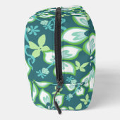 OERWOUD SURVEN PATROON IN BLAUWGROEN TOILETTASJE (Rechts)