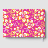 OERWOUD SURVEN PATROON IN ROZE COMBO GASTENBOEK (Achterkant)