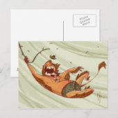 Oerwoud Swing Briefkaart (Voorkant / Achterkant)