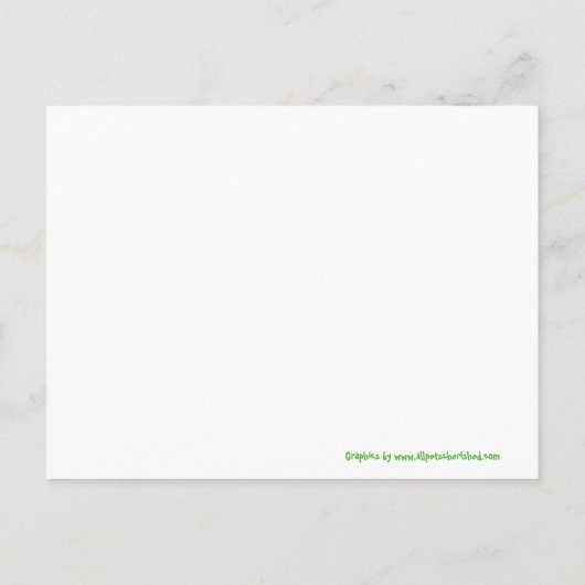 Oerwoud Tales Safari Green Baby shower Invitation Uitnodiging Briefkaart (Achterkant)