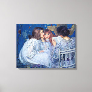 Oerwoud Tales van James Shannon. Canvas Afdruk